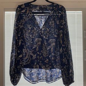 WHBM Paisley Top